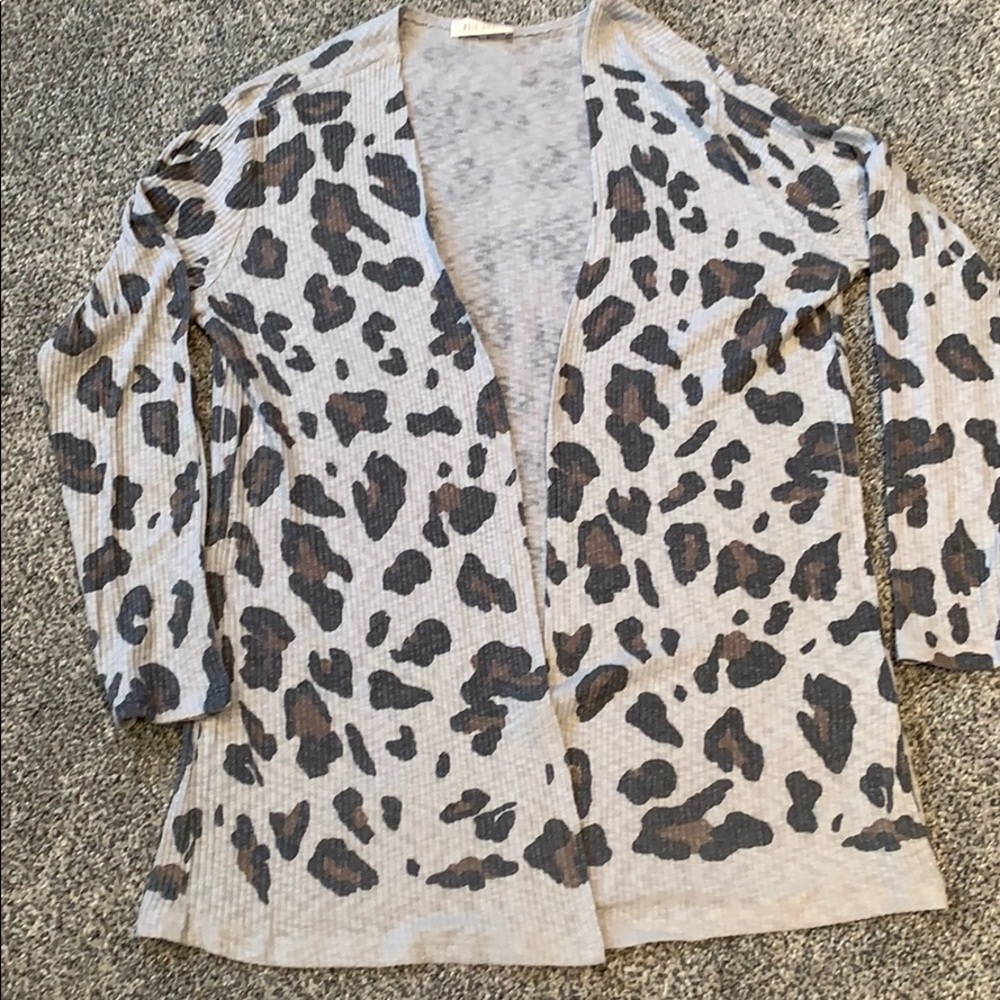 Open cardigan